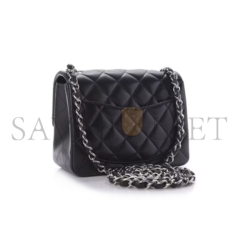 CHANEL MASTER LAMBSKIN QUILTED MINI SQUARE FLAP 1535500 (17*12*7cm)